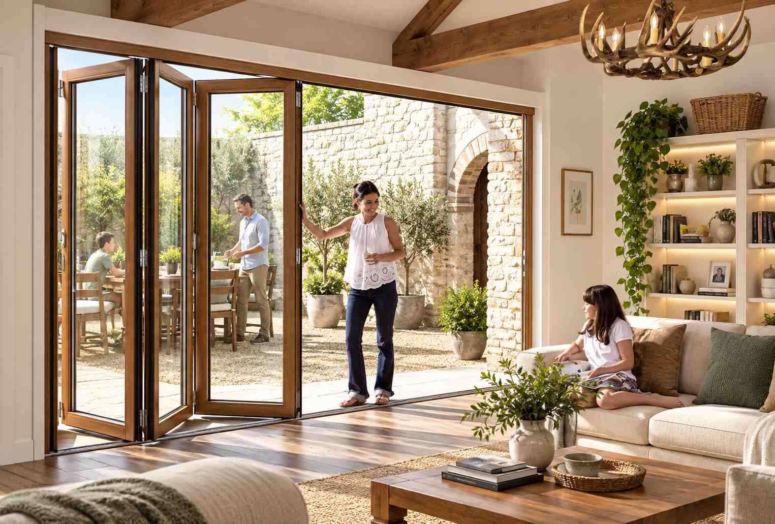 ENCRAFT Fold N Slide Doors