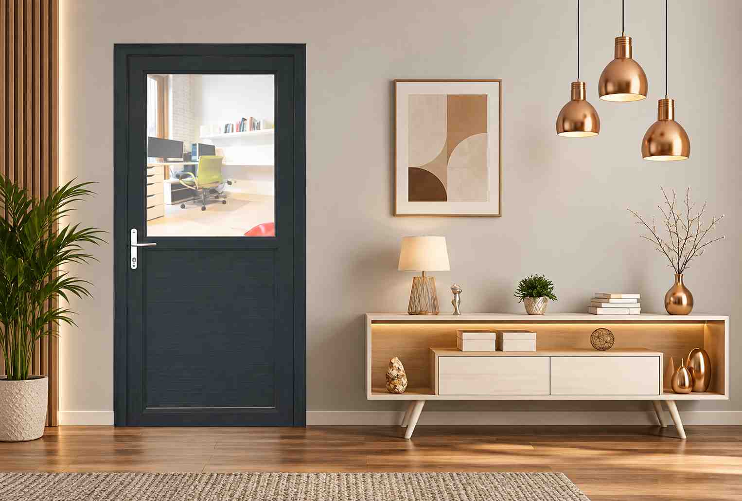 uPVC Casement Door